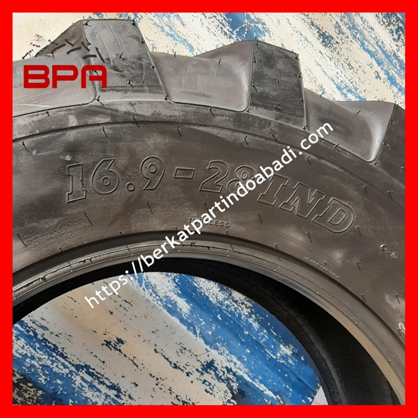 BKT Backhoe Loader Tires 16.9 - 28 - 12PR - TR459 - R4