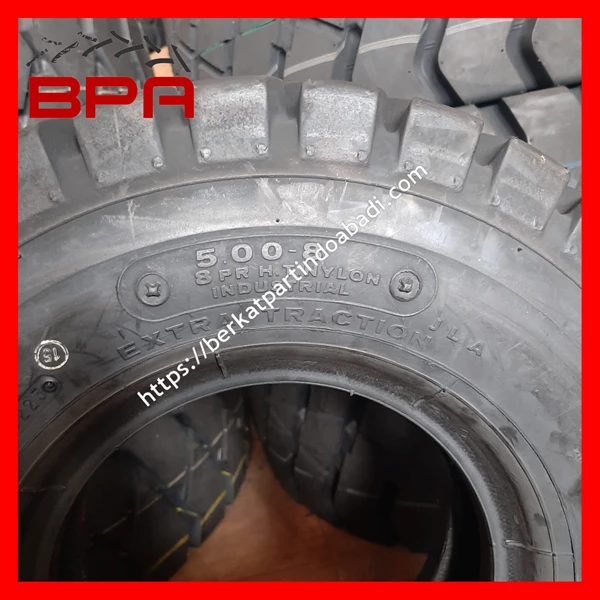 Ban Forklift Bridgestone 5.00 - 8 - 8PR - J Lug - JL